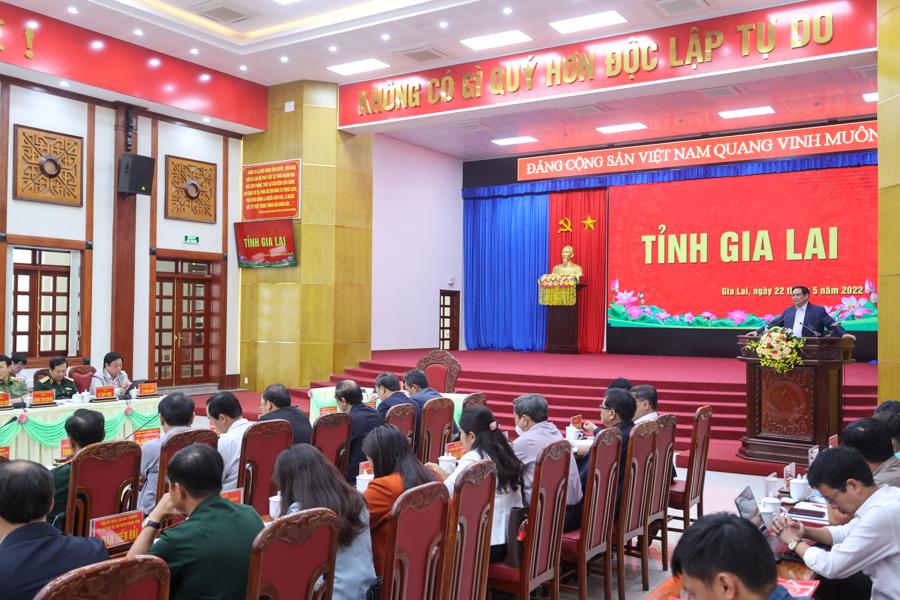 Toàn cảnh buổi làm việc - Ảnh: VGP