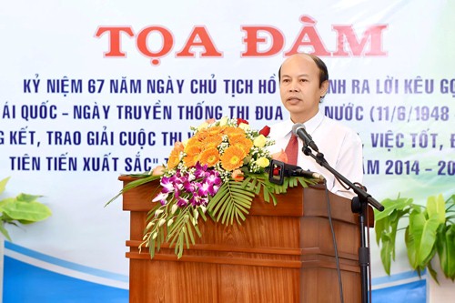 Đến dự đại hội có đồng chí Dương Văn Trang-Phó Bí thư Tỉnh ủy