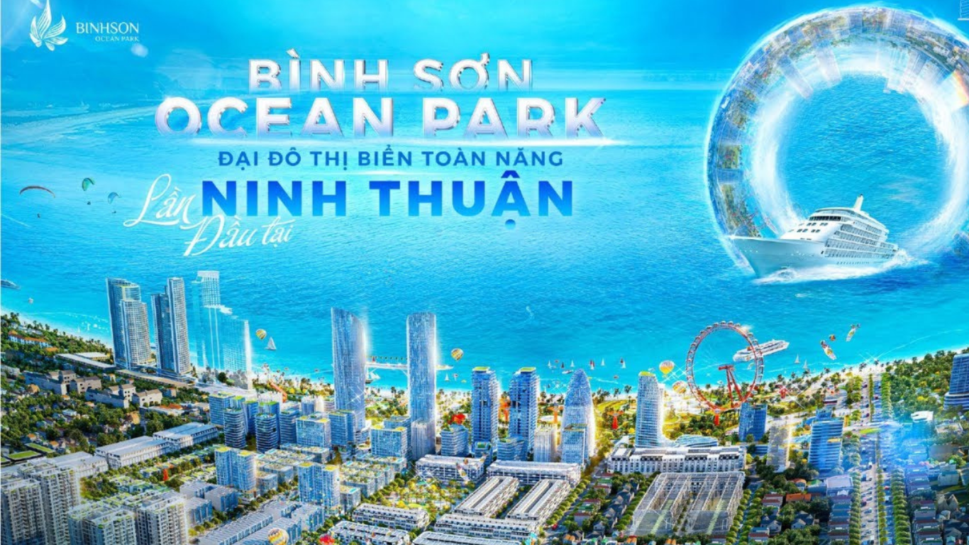 Khu Đô Thị Biển Bình Sơn Ninh Chữ