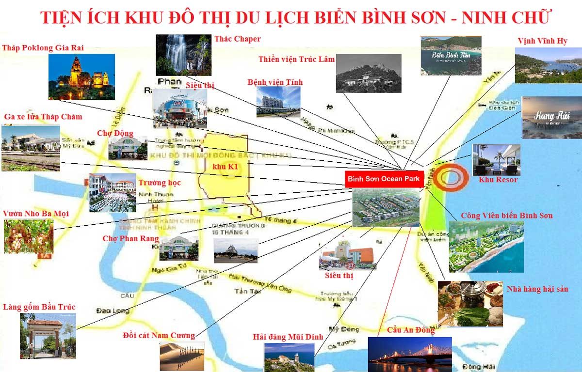 Vị trí vàng của Khu Đô Thị Biển Bình Sơn Ninh Chữ