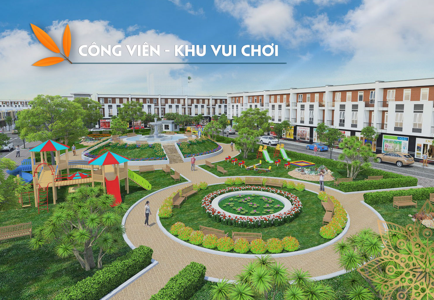 Dự án khu đô thị Ân Phú Công viên khu đô thị ân phú