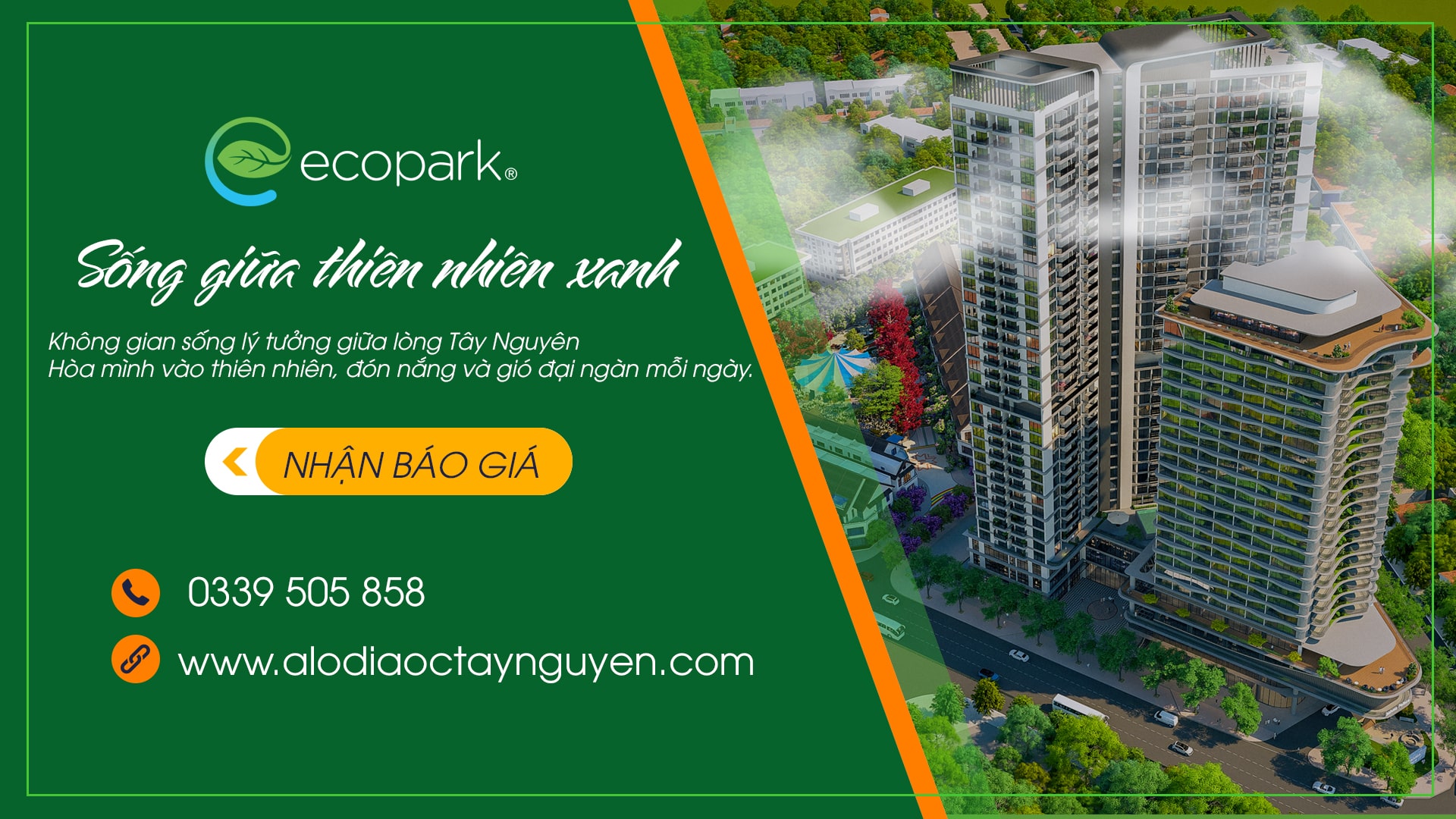 banner ecopark daklak
